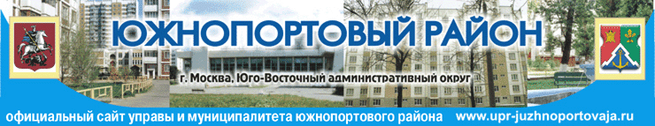 Официальный сайт управы Южнопортового района